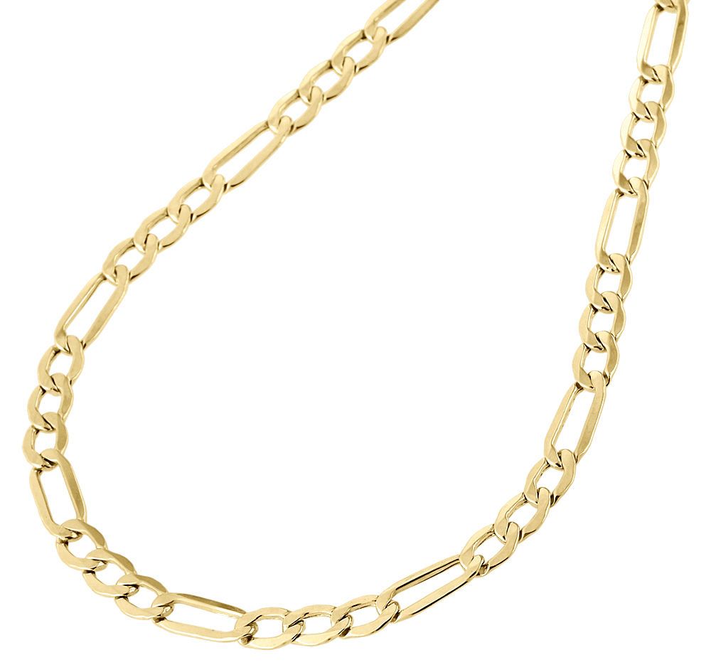 22 Inches 5.0mm Figaro Chain Necklace R46756