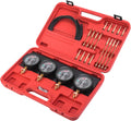 Fuel Vacuum Carburetor Synchronizer Gauge Set with Rubber Hose Pack of 2 Q42844