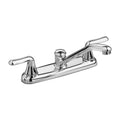 Polished Chrome Two-Handle Kitchen Faucet D3942