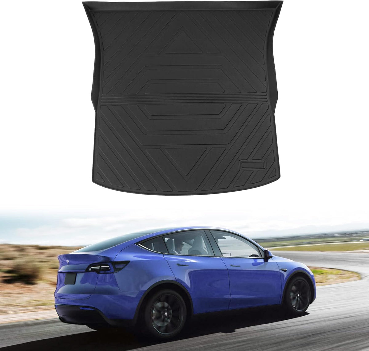 Tesla Model Y Trunk Mat Cargo Liner (A Set of Four) K458