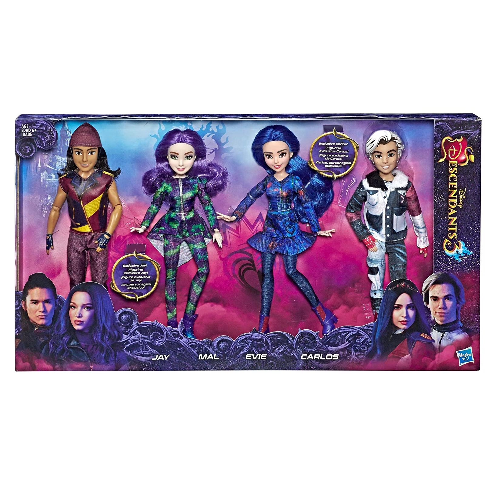 4 Pack Dolls C344