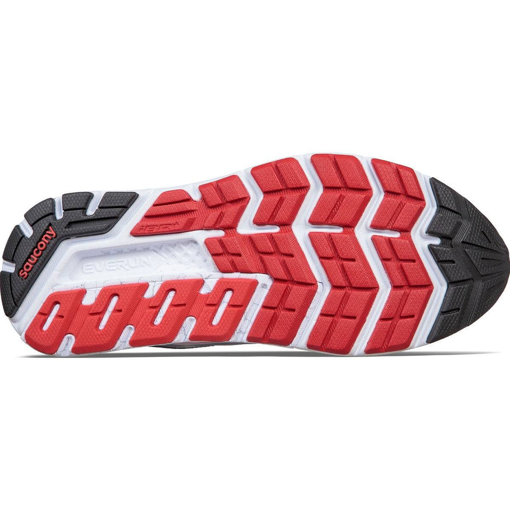 Grey/Black/Red Men&s Size 8.5 Running Shoes R604614