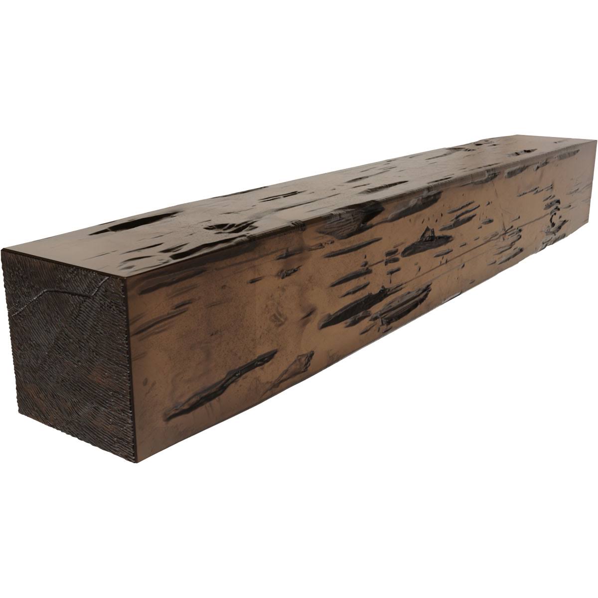 Pecky Cypress Faux Wood Fireplace Mantel G656110