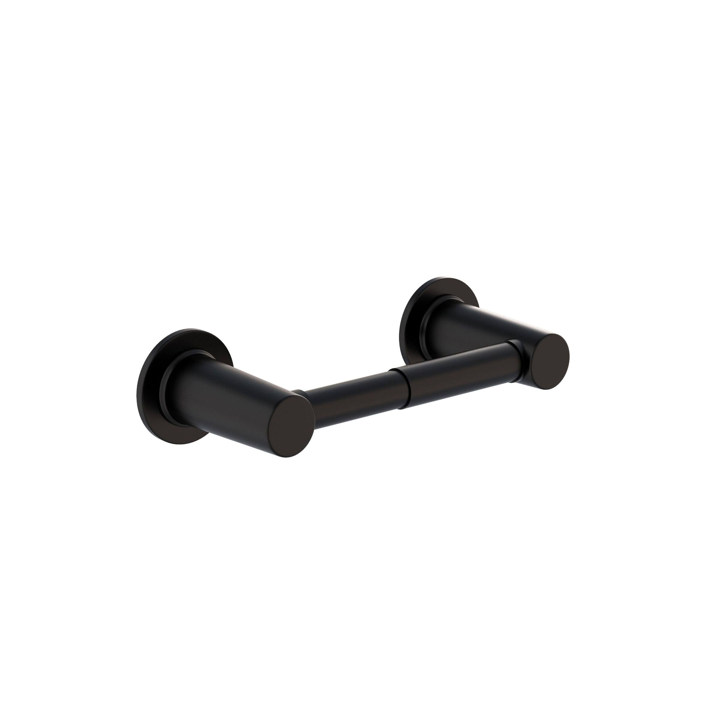 Flat Black Double Post Toilet Tissue Holder K919