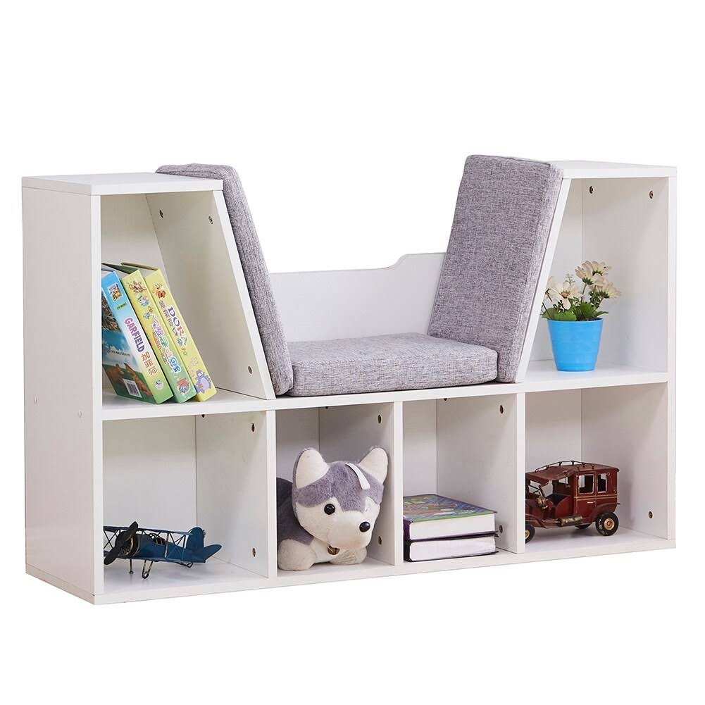 6-Cubby Wood Bookcase G963