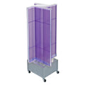 Purple Pegboard on Wheeled Base K313
