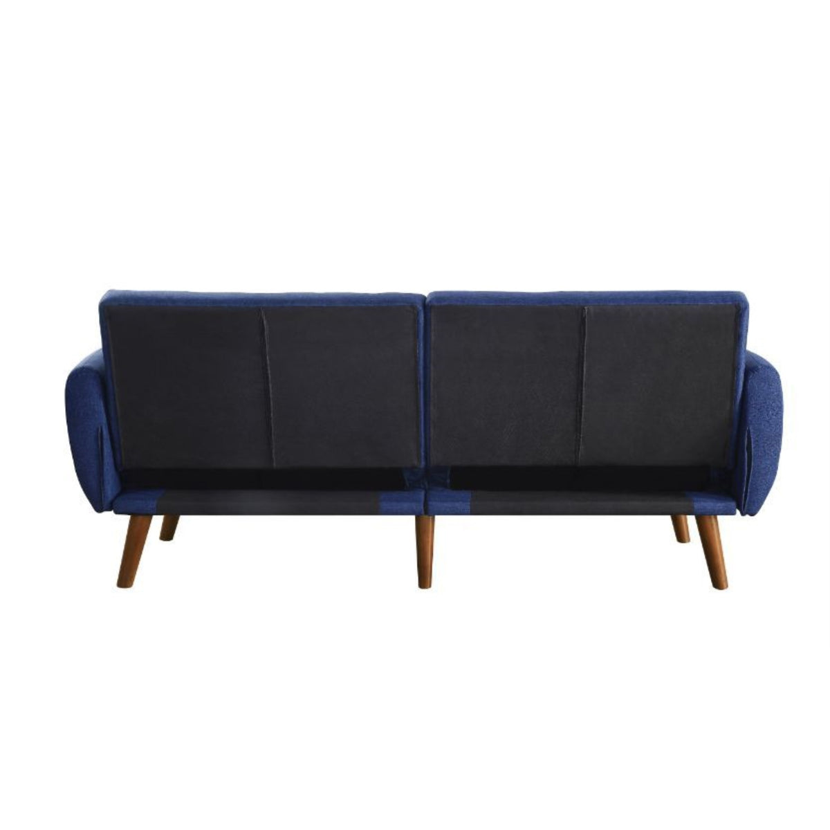 Blue Linen Adjustable Sofa O246472