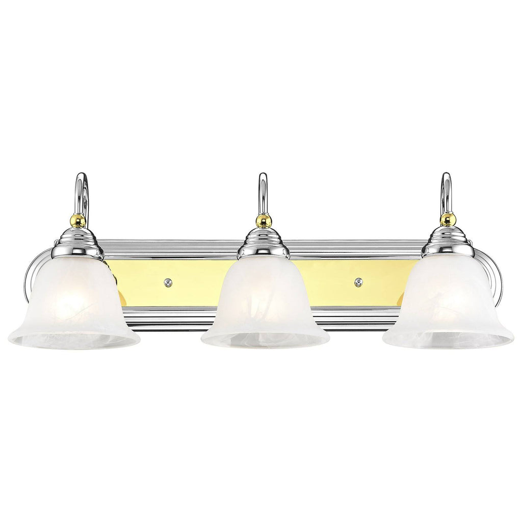 Chrome & Polished Brass Bath Light A995