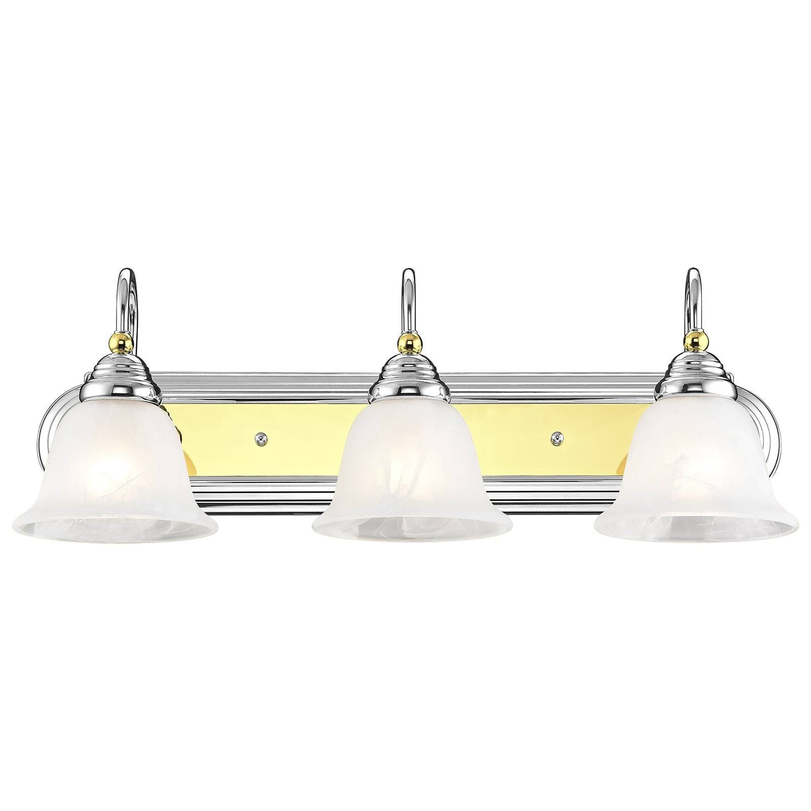 Chrome & Polished Brass Bath Light A995