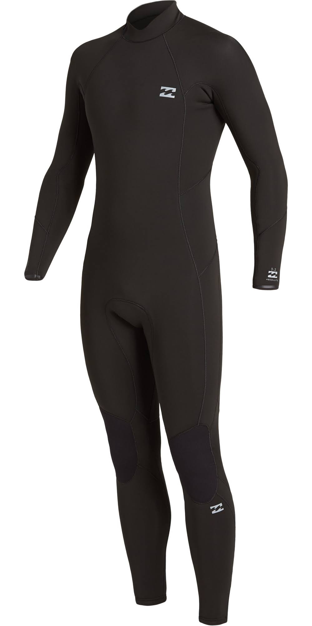 Black 4/3mm Back Zip Wetsuit G459253