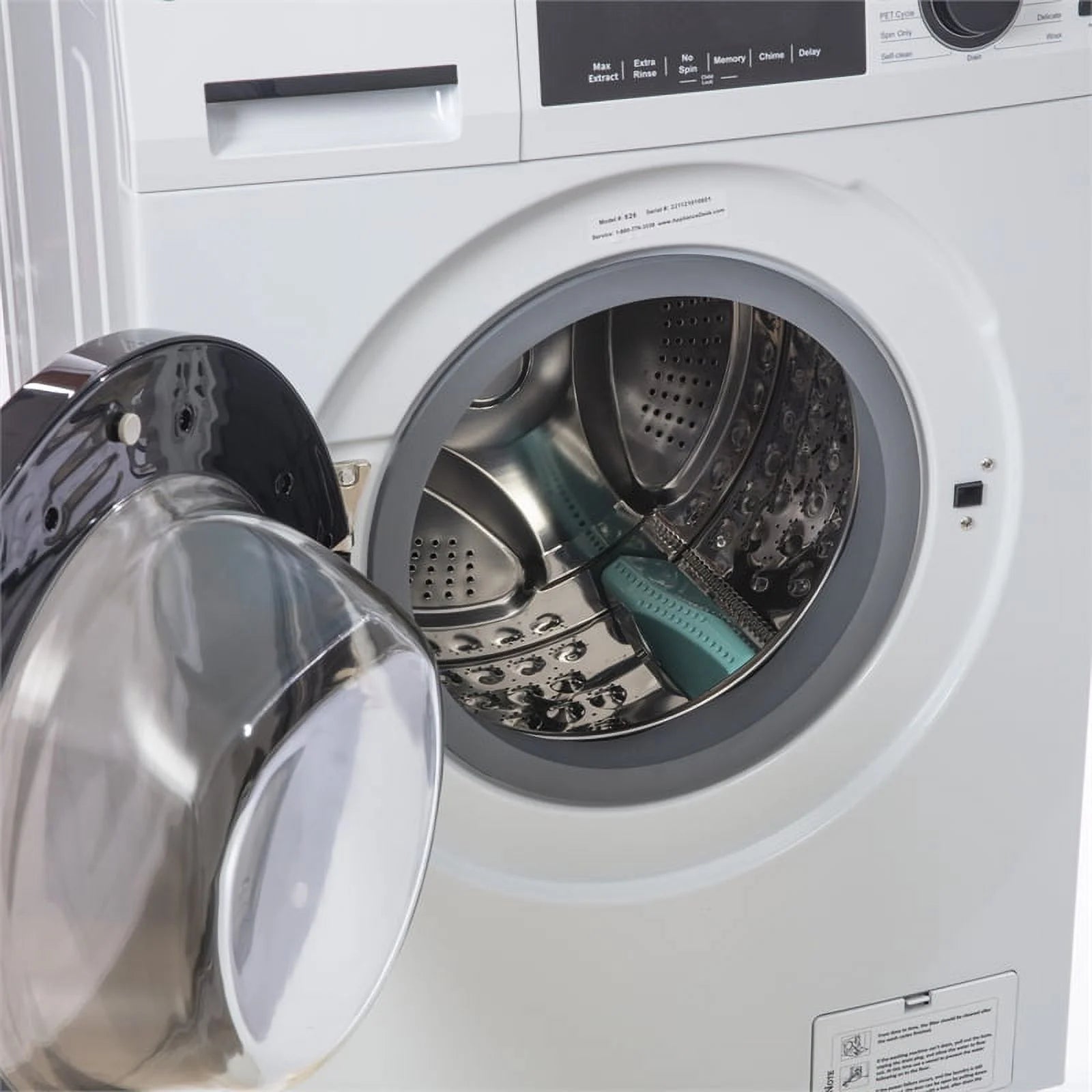 Compact 110V Vented Washer and Dryer Set Q5099