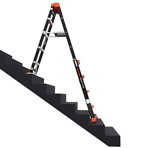Fiberglass Ladder 8 ft Type IAA 375 lb Capacity W999