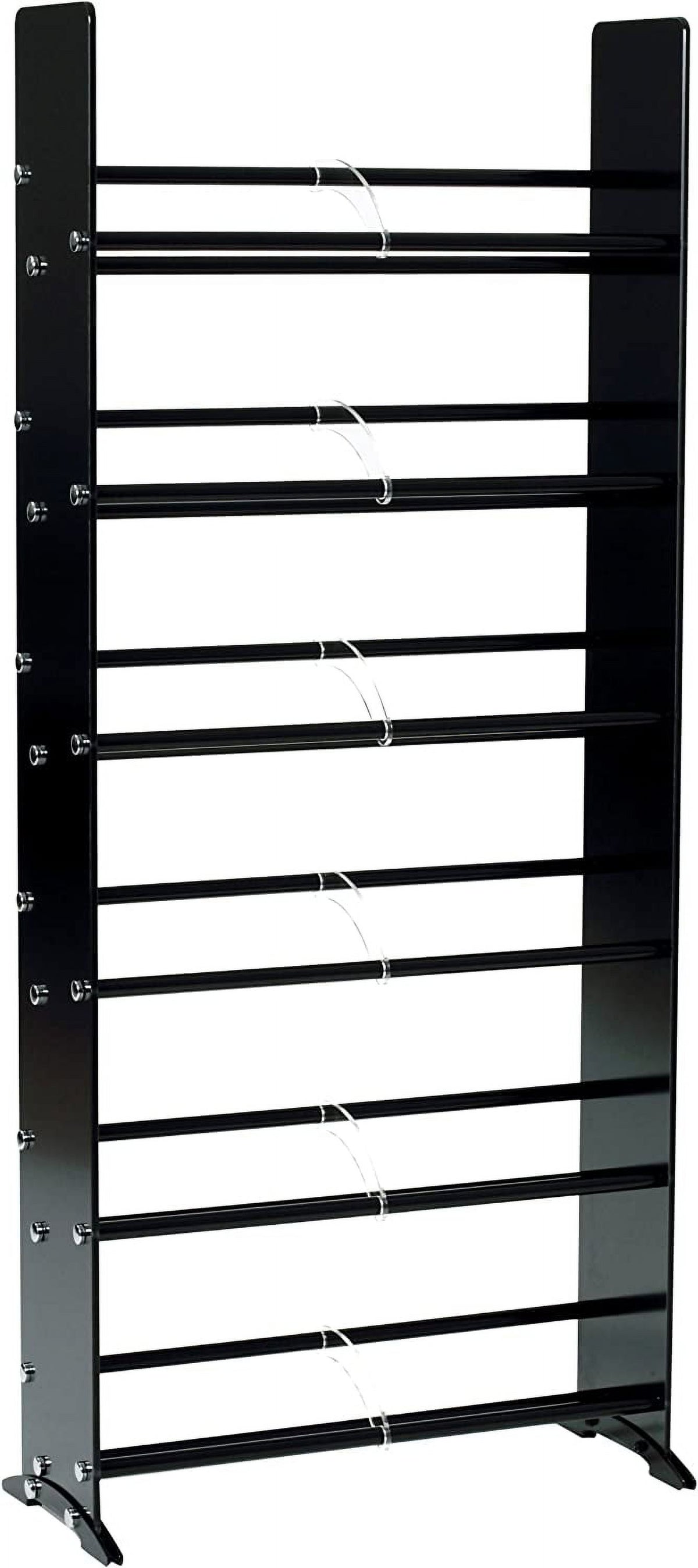 336 CD 234 DVD Rack, Black/Chrome G532227