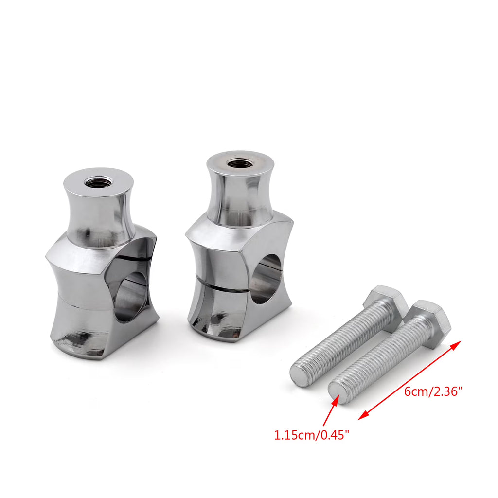 7/8" 22mm Bar Clamp Handlebar Risers B3461