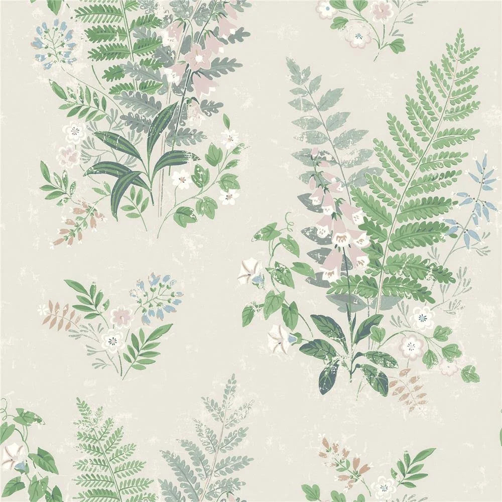 Multicolor Botanical Wallpaper Z596156