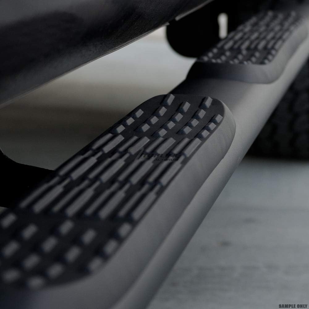 Matte Black Steel Side Step Nerf Bars E33102