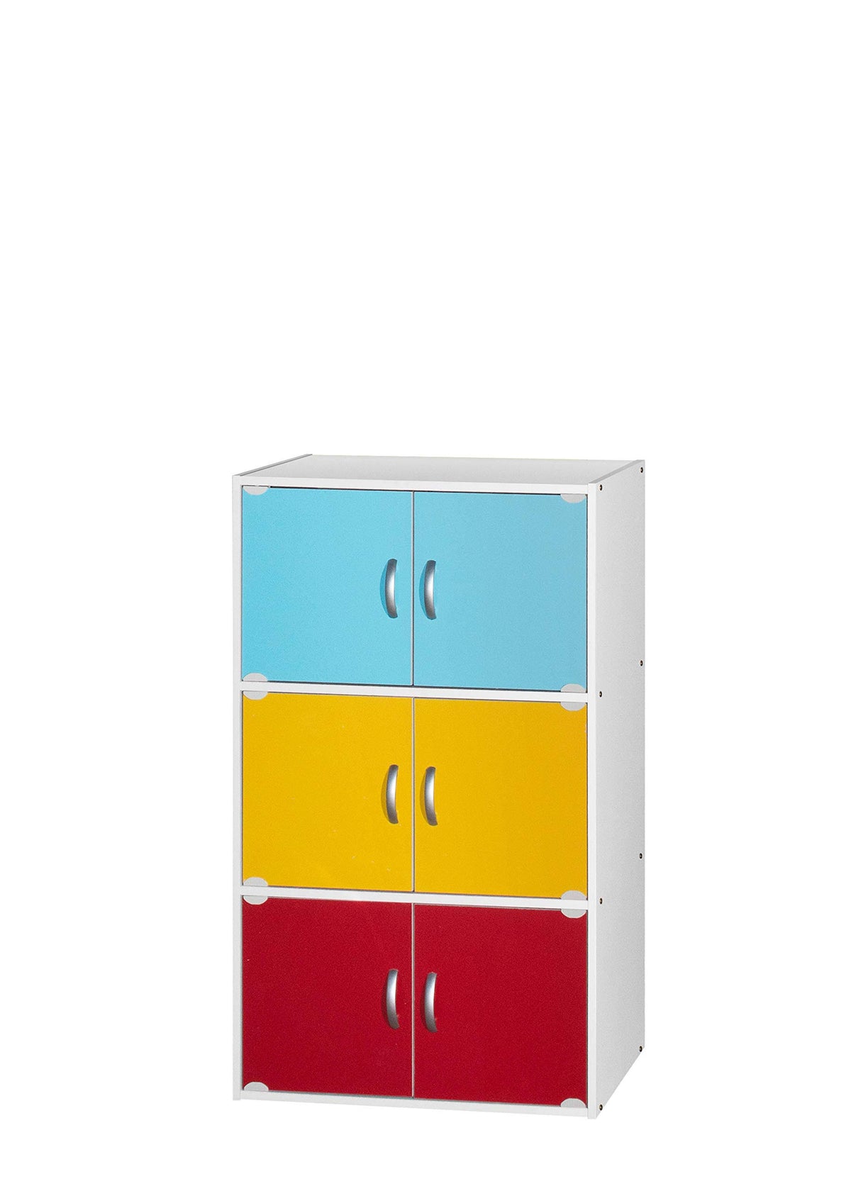 Rainbow 3-Shelf 6-Door Multipurpose Cabinet L949