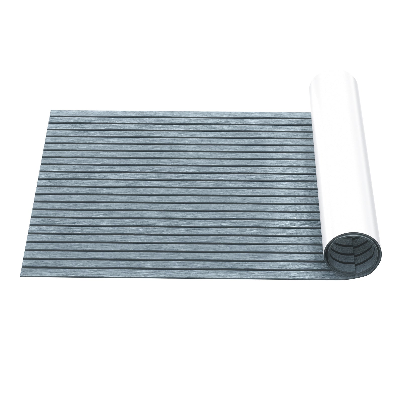 94.5 X 47.2 Inch EVA Foam Faux Teak Boat Decking Sheet 5MM Thick Non-Skid Self-Adhesive M912