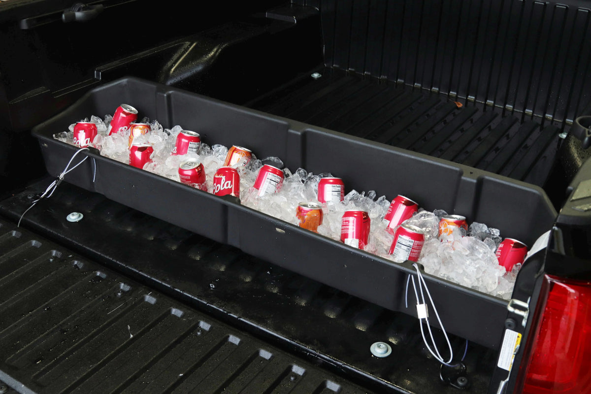 Truck Bed Storage Cargo Container with Secure Attachment System L168