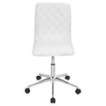 White Desk Chair Q489