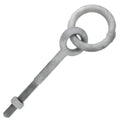 3/4 x 8 Hot Dip Galvanized Regular Ring Eyebolt O591627