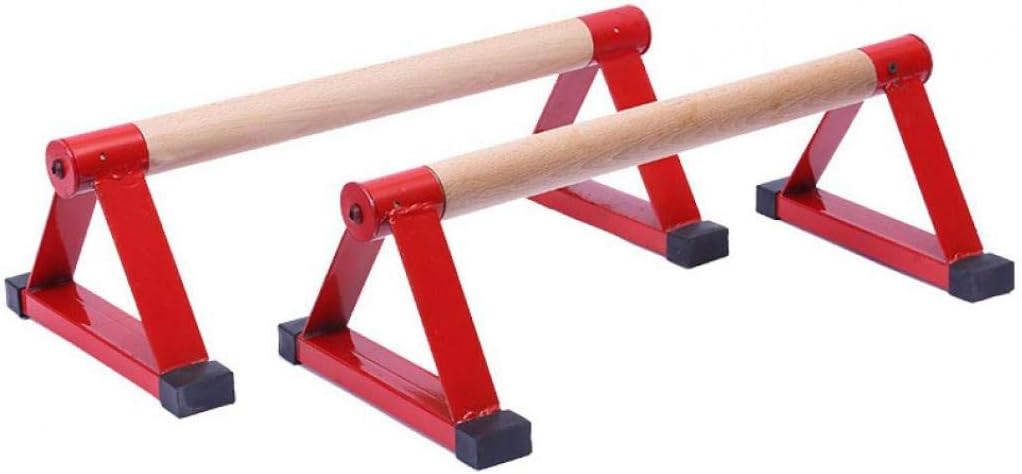 Pack of 2 Wooden Pushup Stands Bars for Yoga and Gymnastic Training J601337