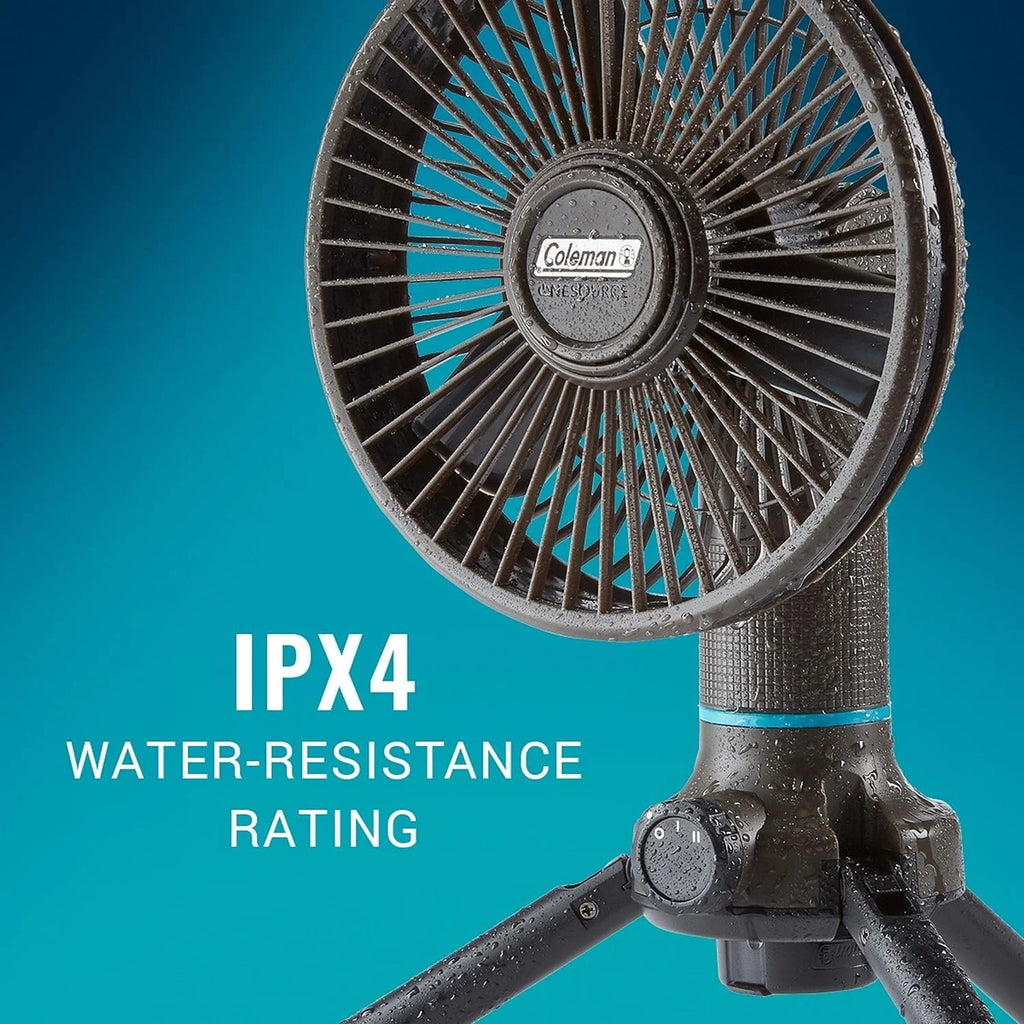 Black Multi-Speed Fan and Battery K446