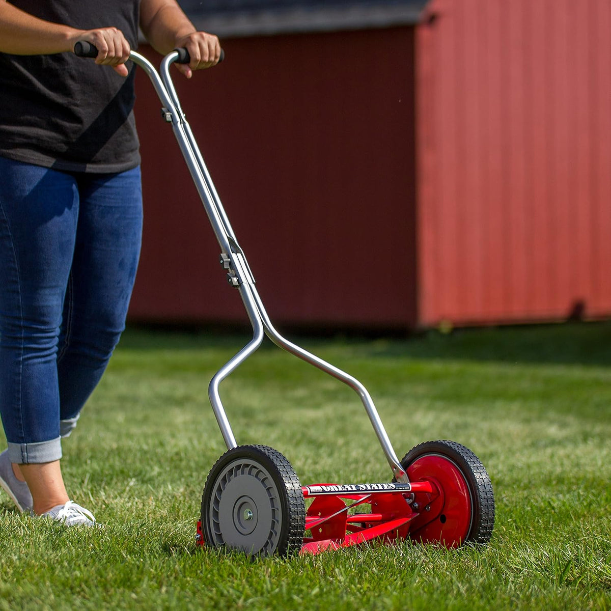 14-Inch 5-Blade Push Reel Lawn Mower I266895
