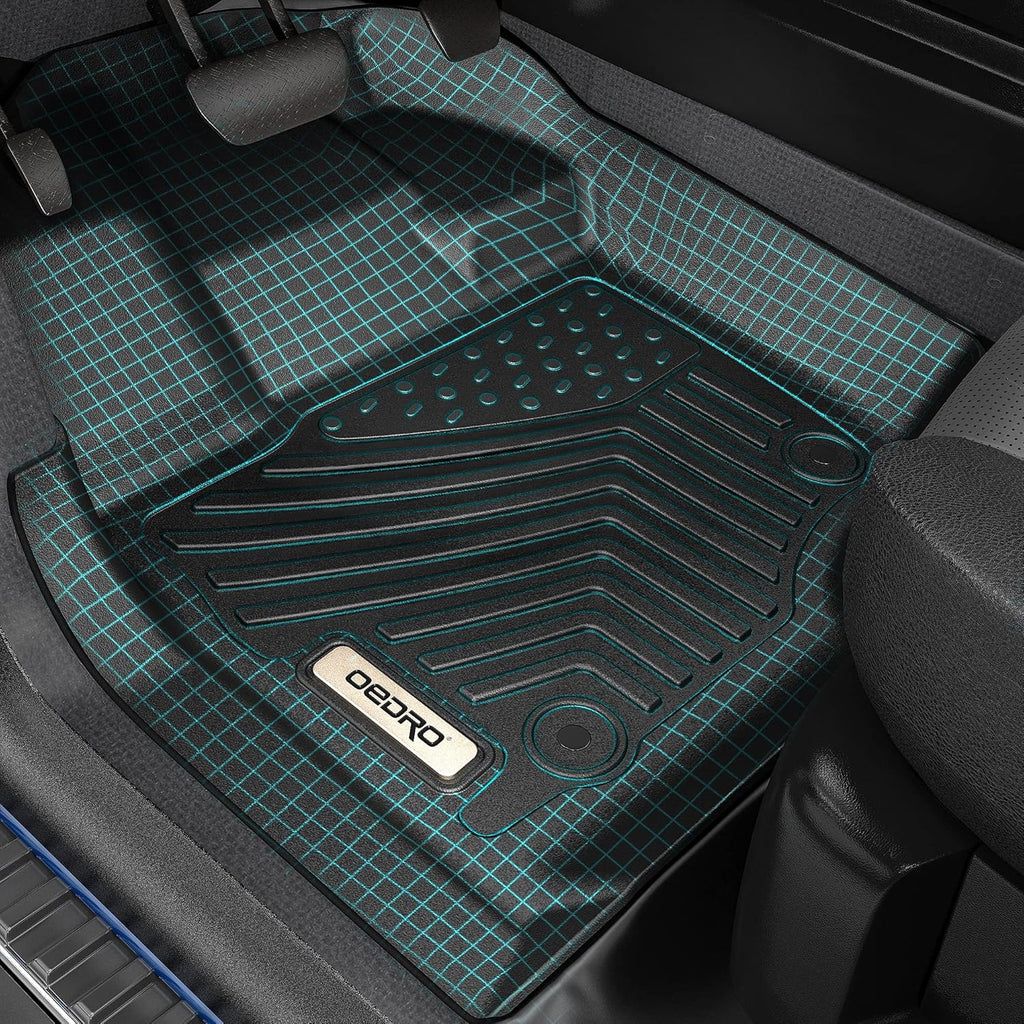Black TPE All Weather Floor Mats G821305