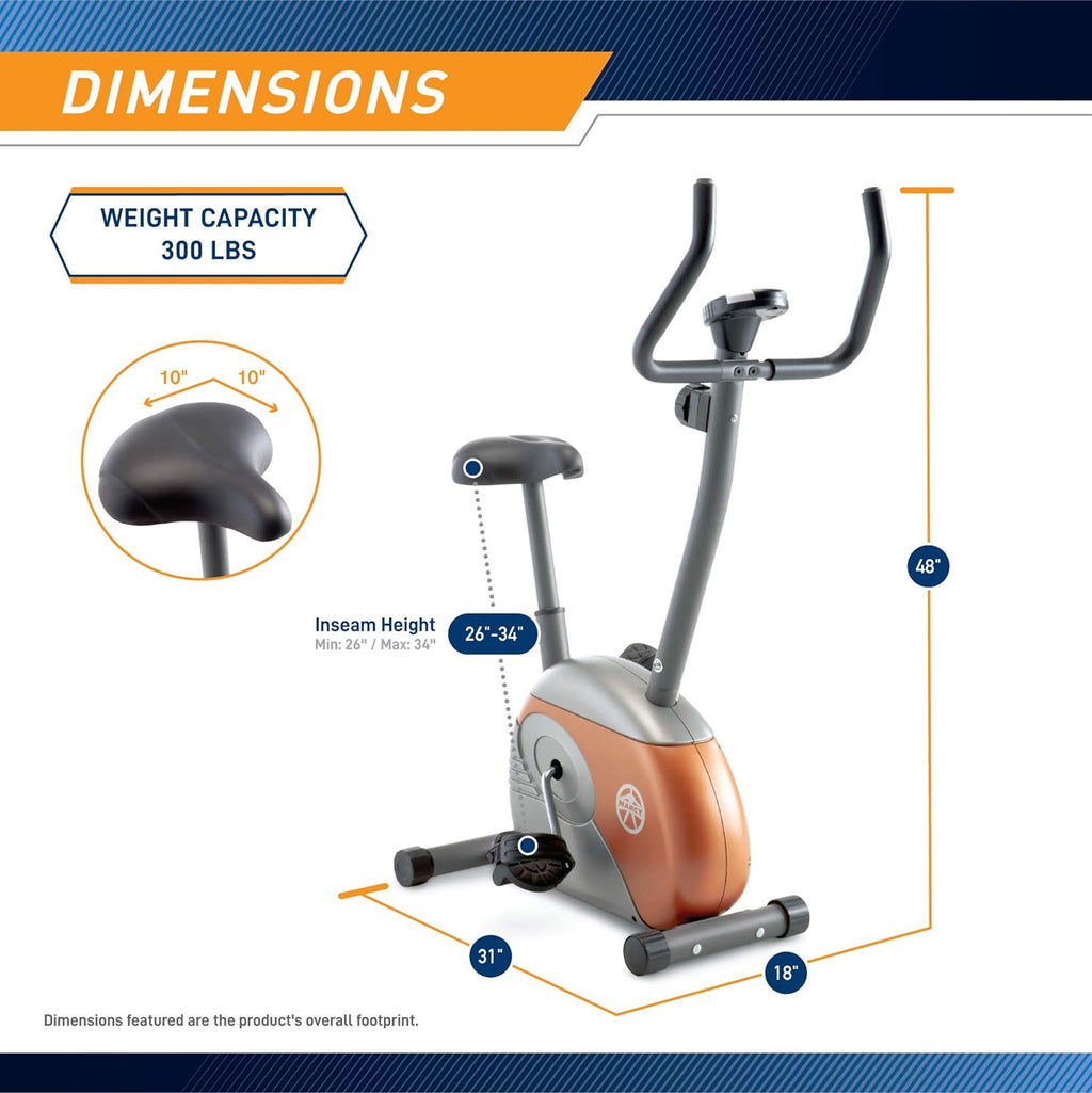 Upright Exercise Bike with Resistance V4013