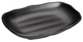Black Melamine Rectangular Plate D53898