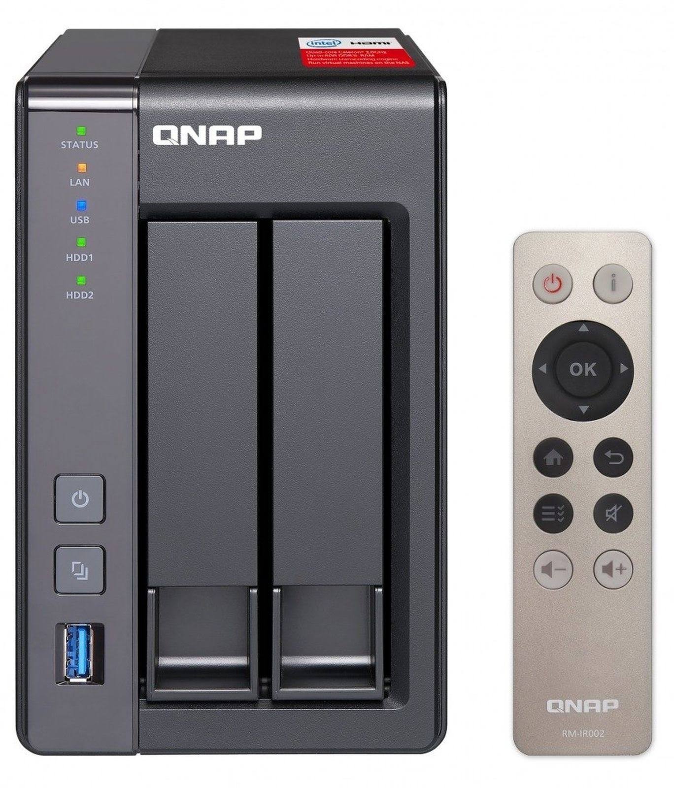 2Bay NAS Celeron Quad Core 2.0GHz 2GB DDR3L Sata U46811