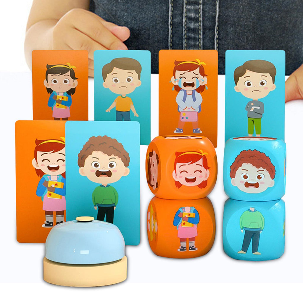 Face Changing Cube Wooden Montessori Toy R77180