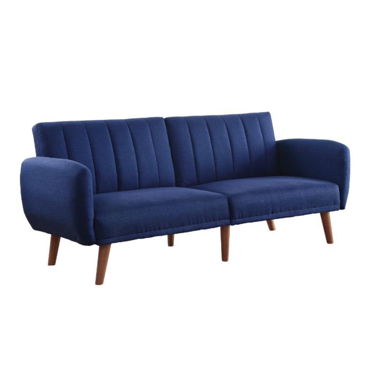 Blue Linen Adjustable Sofa O246472