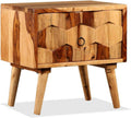 Solid Sheesham Wood Bedside Cabinet with 1 Drawer P5043