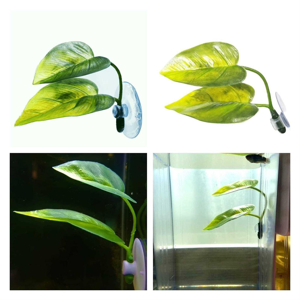 Betta Fish Leaf Pad Plastic Suction Cup S3271