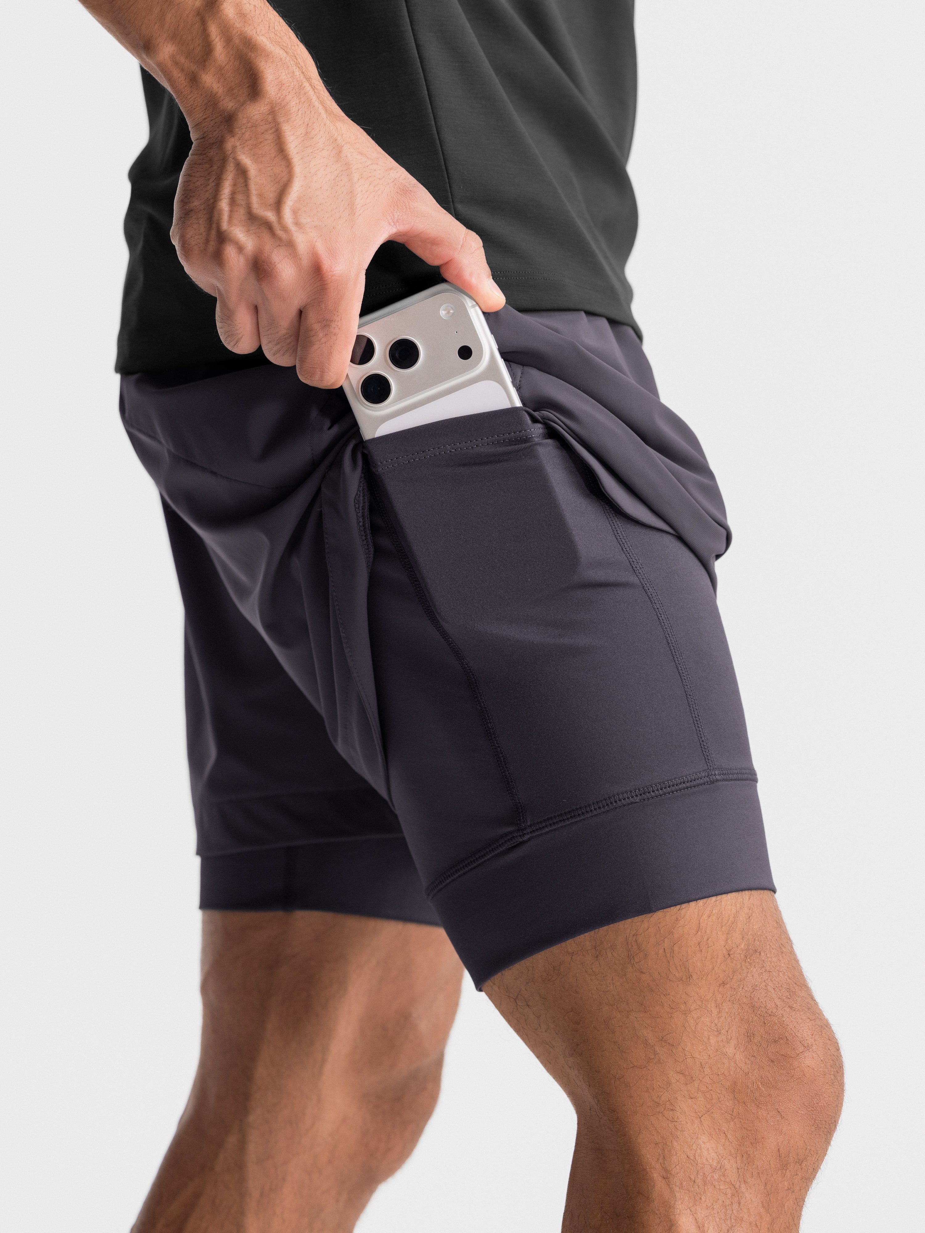 Core Hybrid Liner Shorts 5" Inseam