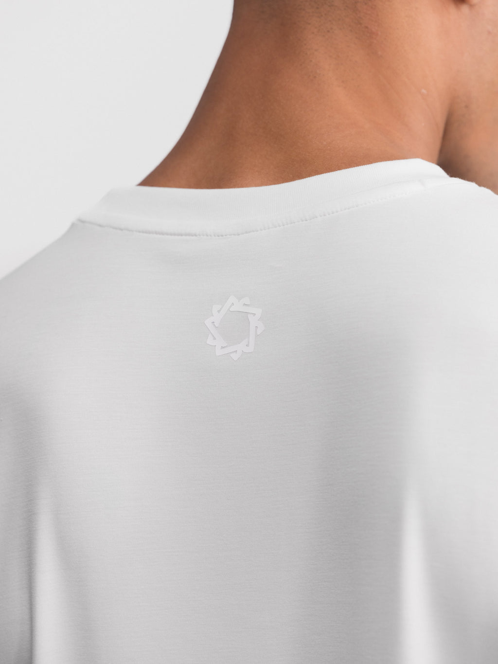 Cropped Oversized Athletic Tee