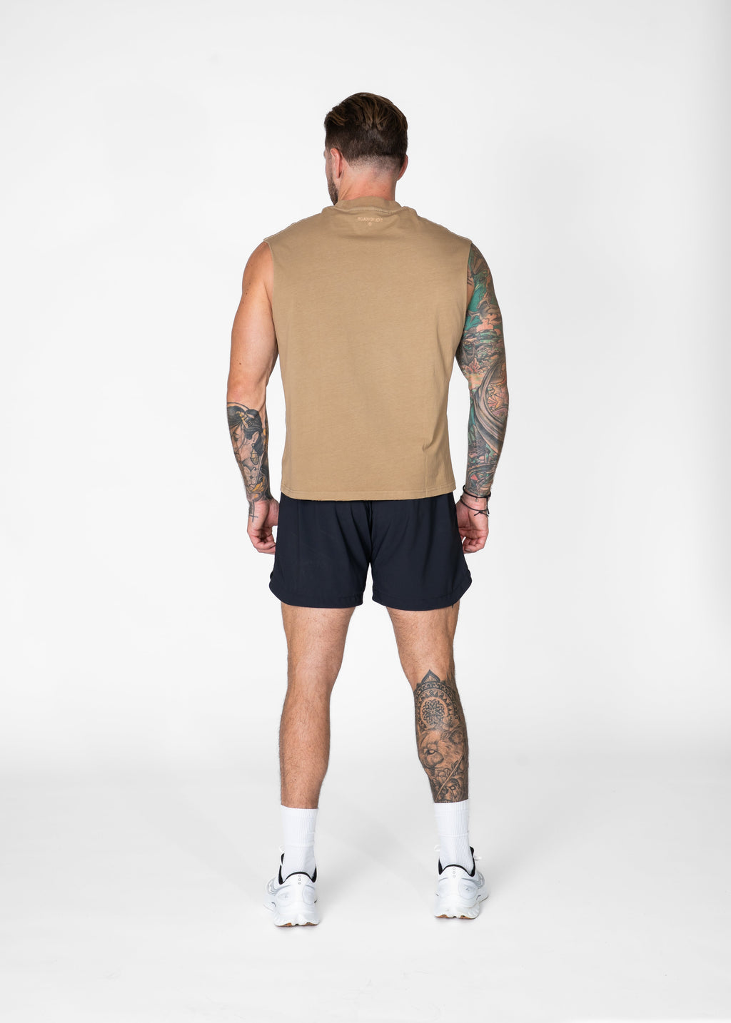 Vintage Cropped Relaxed Cut Off Tee