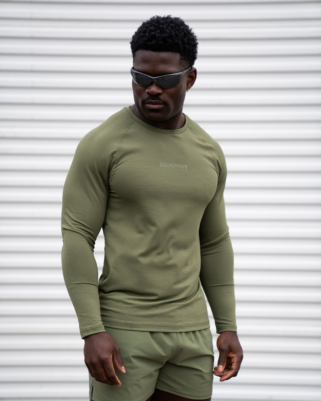 Essentials Long Sleeve Athletic Fitted Tee