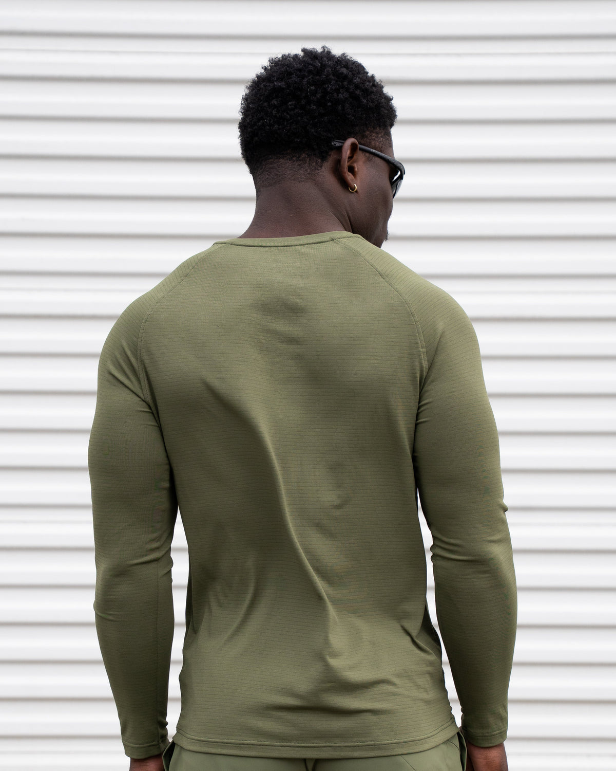 Essentials Long Sleeve Athletic Fitted Tee