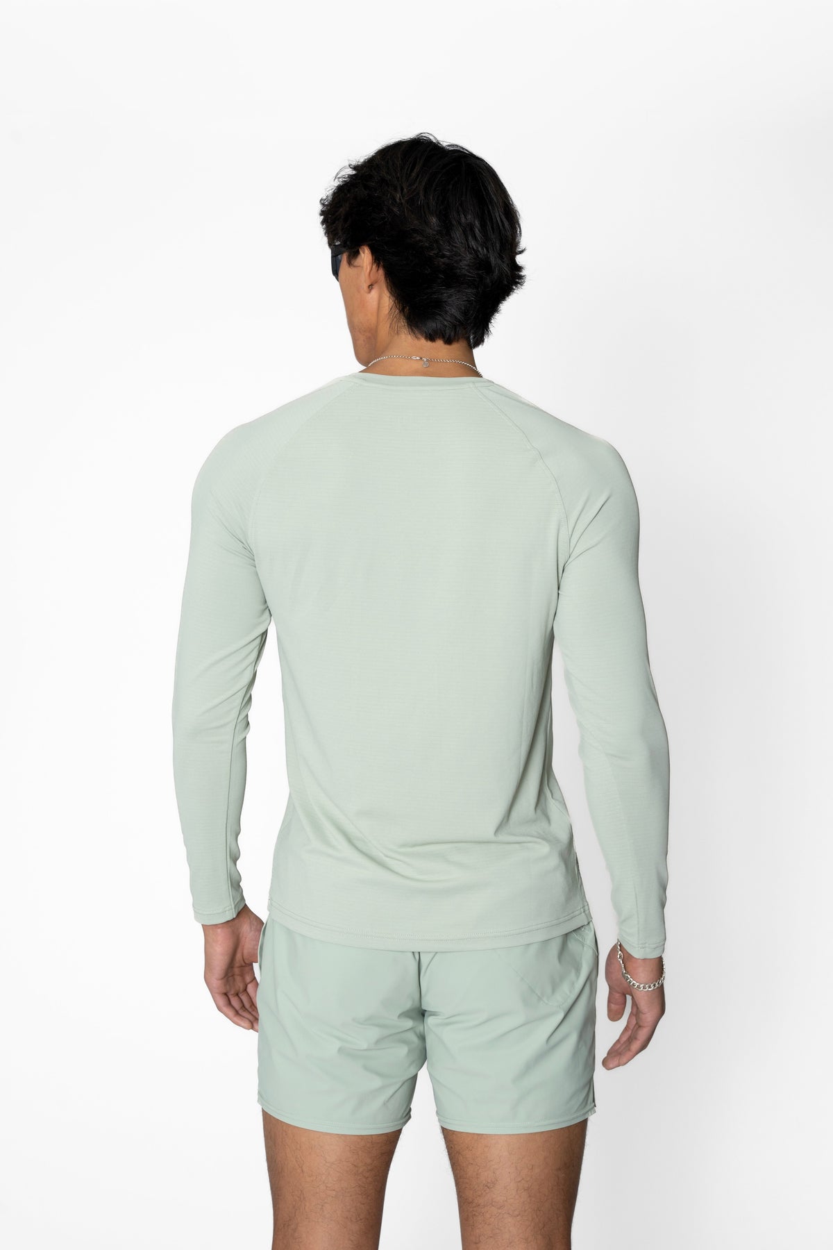 Essentials Long Sleeve Athletic Fitted Tee