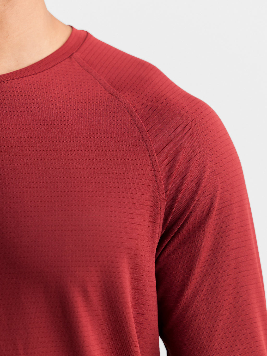 Essentials Long Sleeve Athletic Fitted Tee