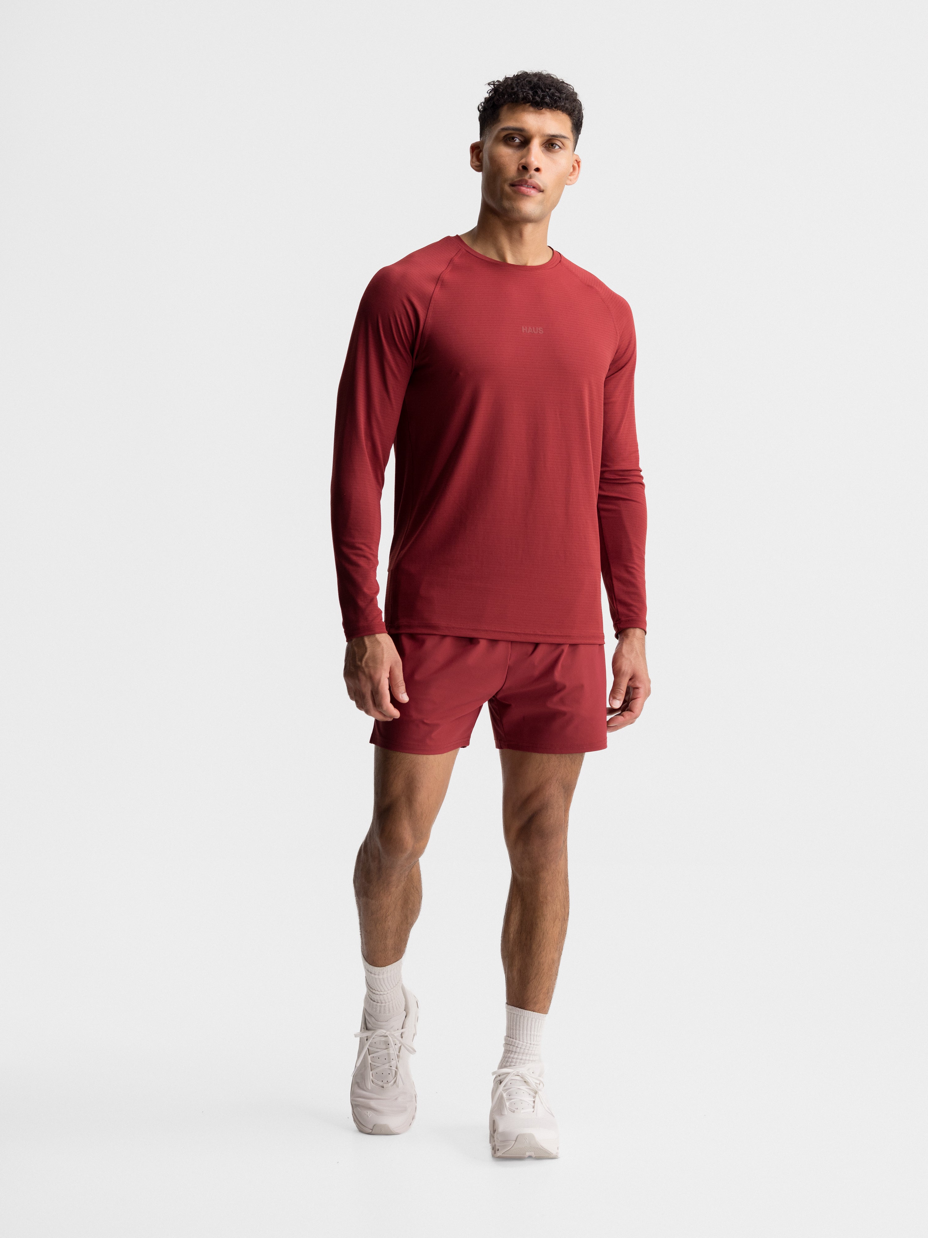 Essentials Long Sleeve Athletic Fitted Tee