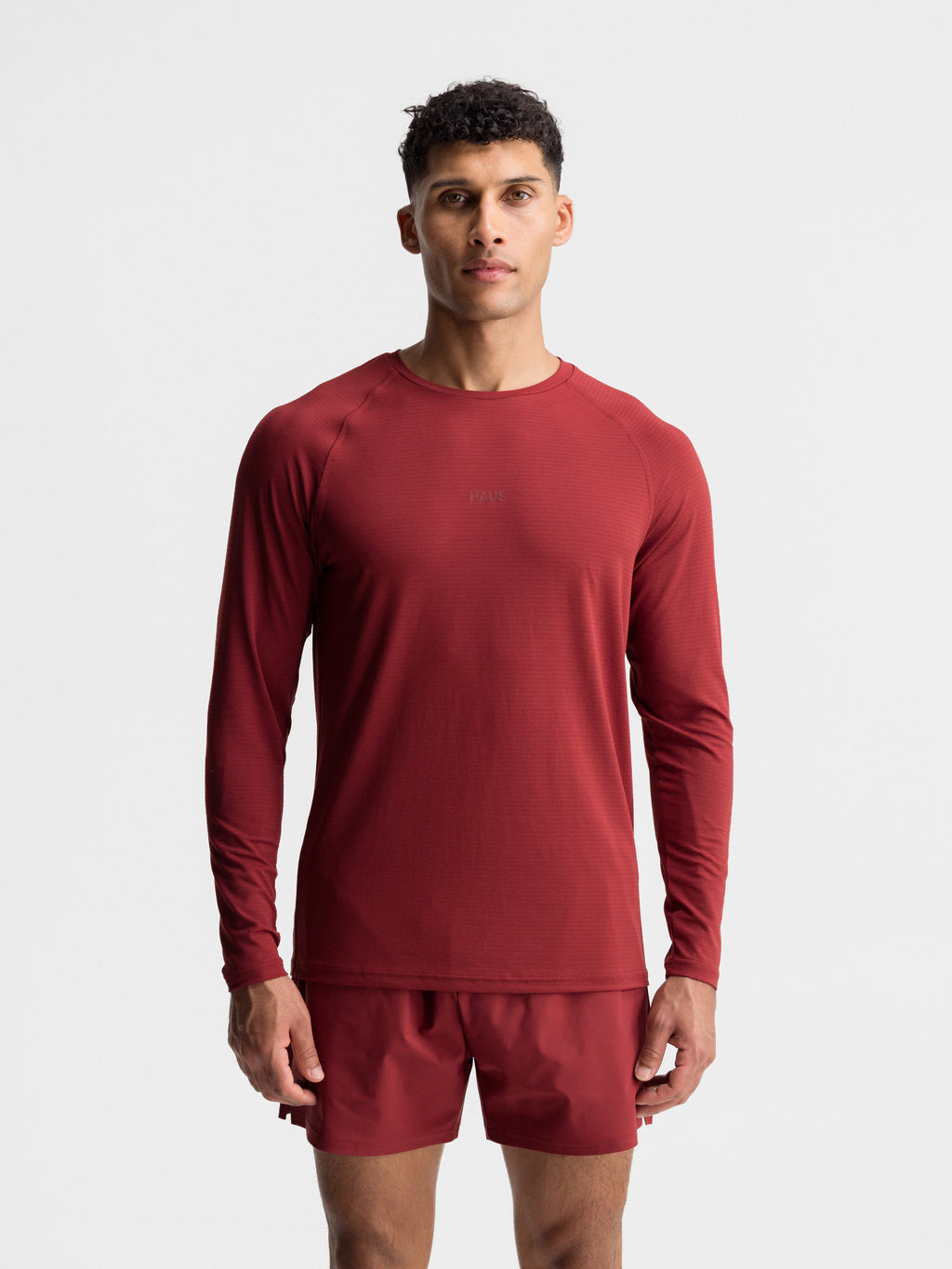 Essentials Long Sleeve Athletic Fitted Tee