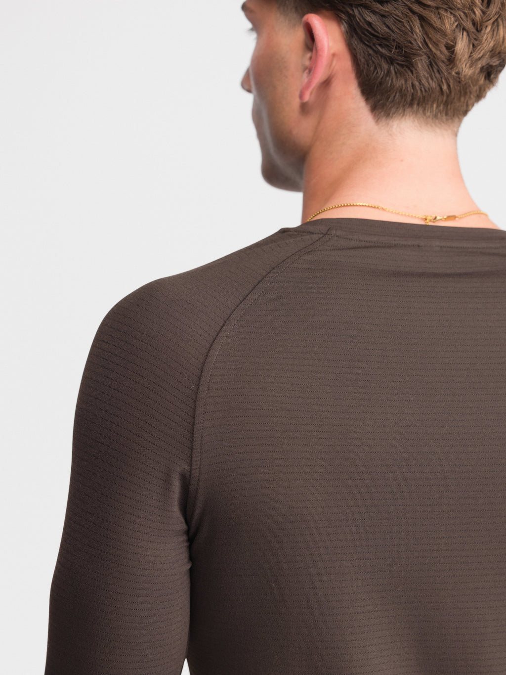 Essentials Long Sleeve Athletic Fitted Tee