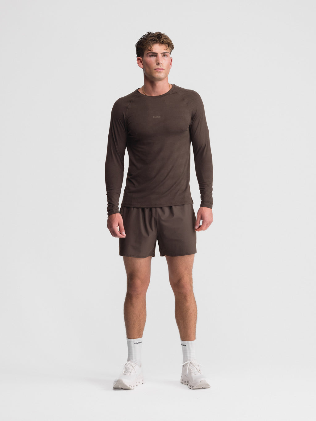 Essentials Long Sleeve Athletic Fitted Tee