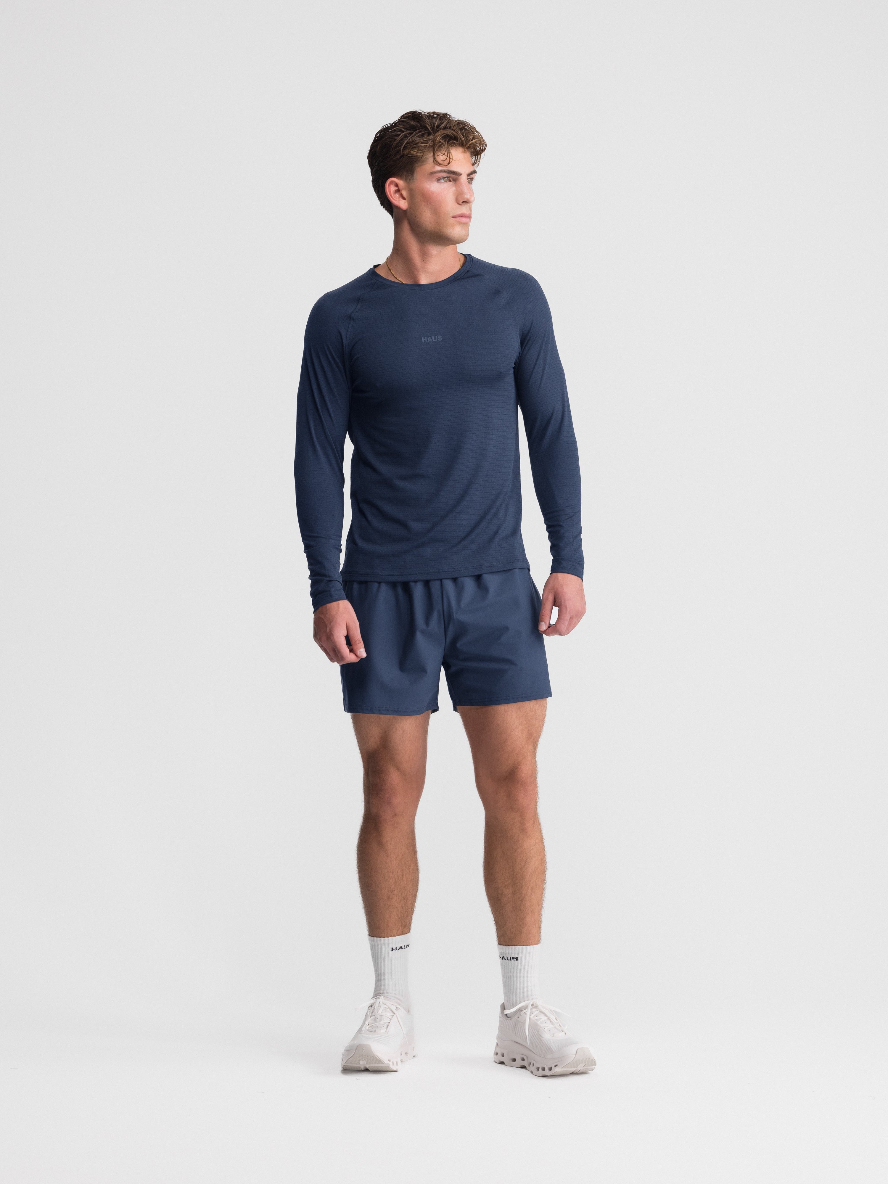 Essentials Long Sleeve Athletic Fitted Tee