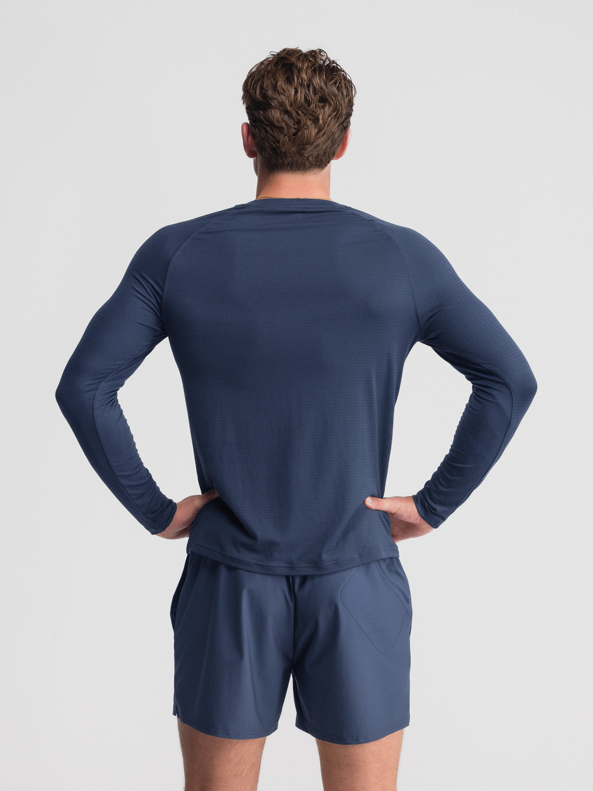 Essentials Long Sleeve Athletic Fitted Tee