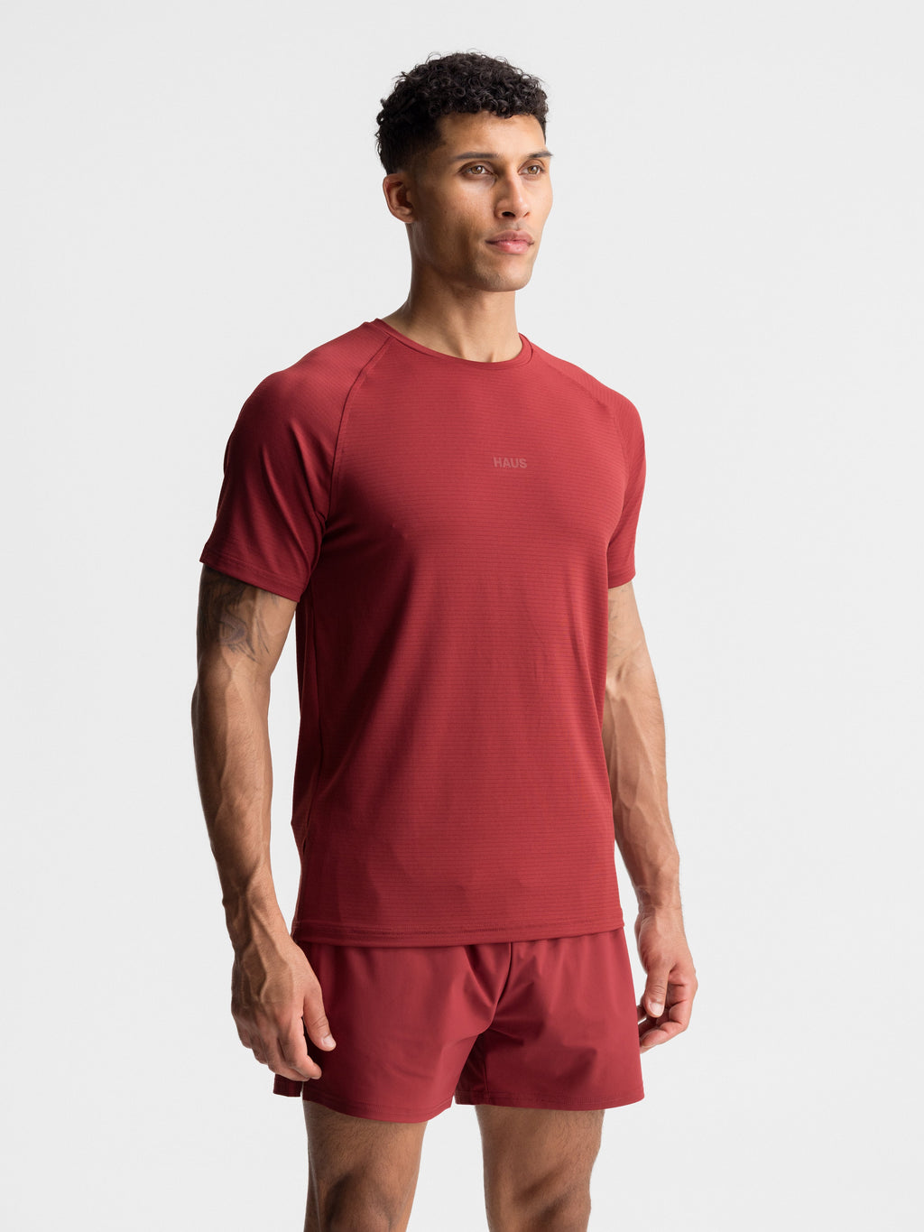 Essentials Short Sleeve Athletic Fitted Tee